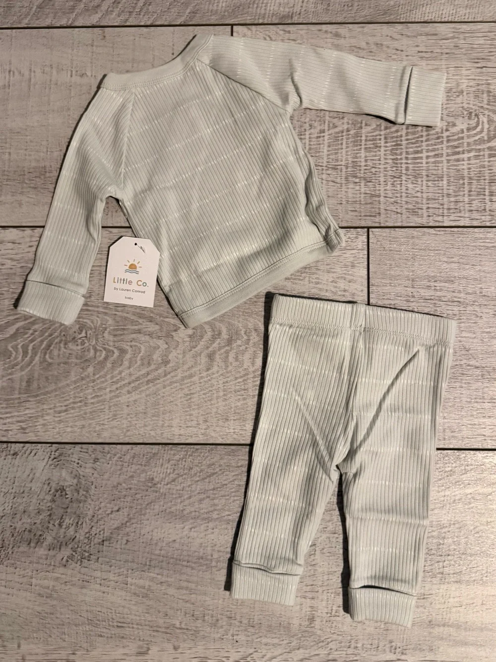 NWT little co. By Lauren Conrad Organic Cotton Baby Bundle 3M 4 PC